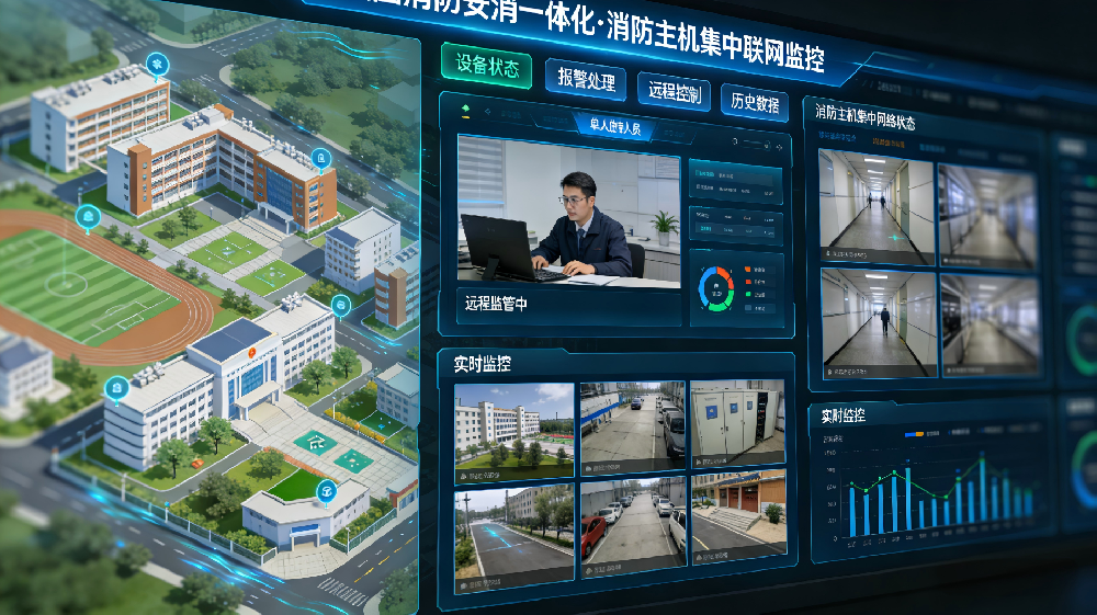 万霖针对教育局智慧消防物联网合作方案